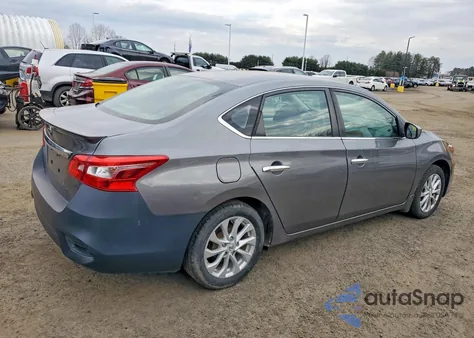 2018 Nissan Sentra S из США, поврежденный, VIN 3N1AB7AP4JY227768